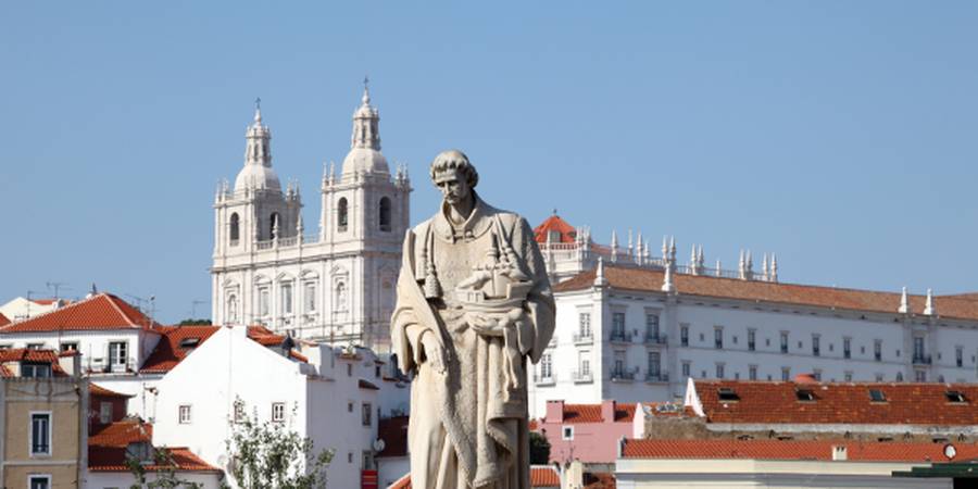 Tourist itinerary through são vicente hill Hotel Marquês de Pombal Lisboa