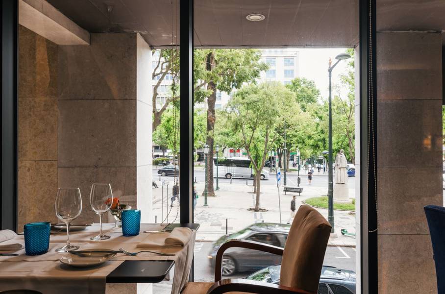 Blú restaurant Hotel Marquês de Pombal Lissabon