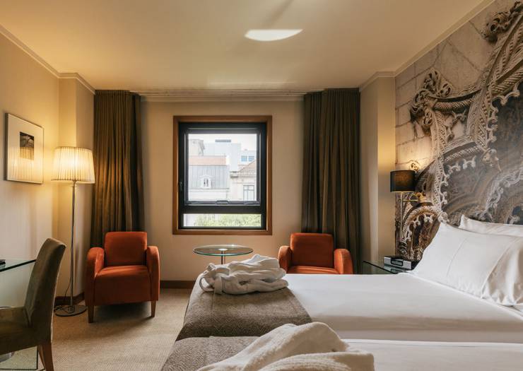 Standarddoppelzimmer Hotel Marquês de Pombal Lissabon