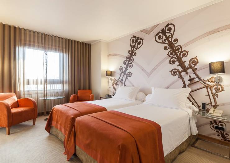 Standarddoppelzimmer Hotel Marquês de Pombal Lissabon