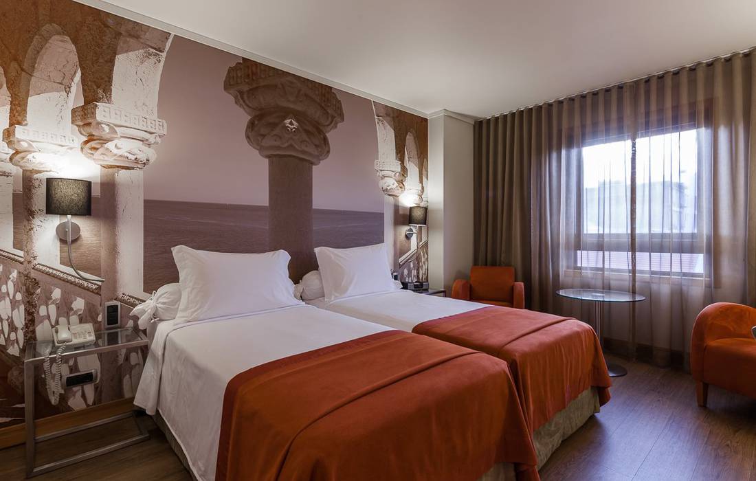 Quarto duplo standard Hotel Marquês de Pombal Lisboa