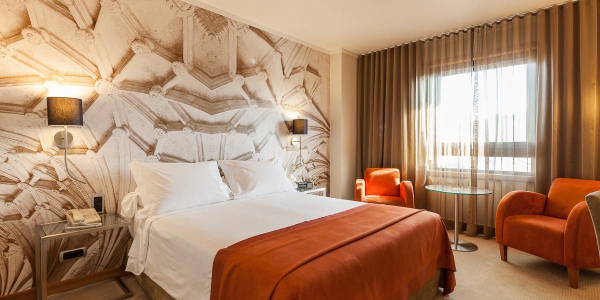 Standarddoppelzimmer Hotel Marquês de Pombal Lissabon Standarddoppelzimmer Hotel Marquês de Pombal Lissabon
