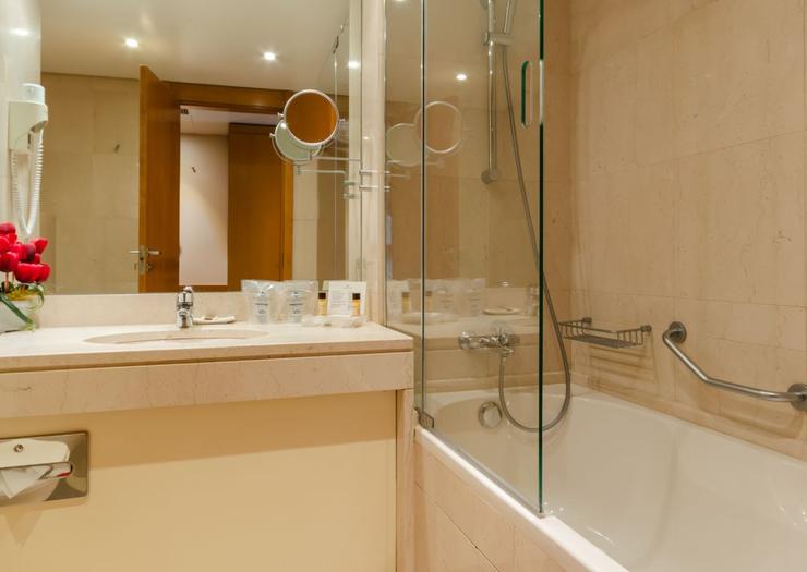 Standarddoppelzimmer Hotel Marquês de Pombal Lissabon Standarddoppelzimmer Hotel Marquês de Pombal Lissabon