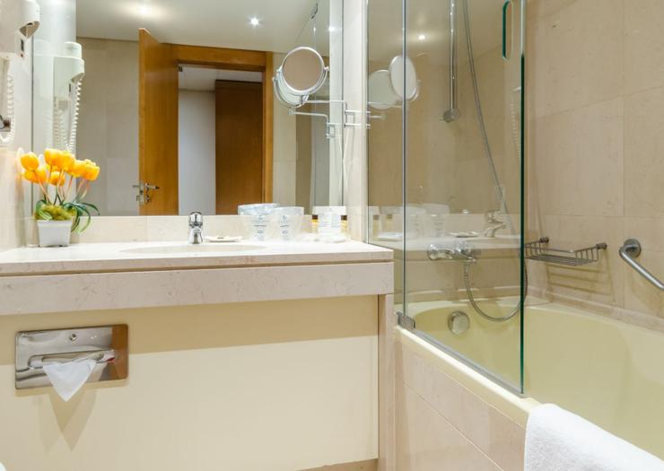 Standardeinzelzimmer Hotel Marquês de Pombal Lissabon Standardeinzelzimmer Hotel Marquês de Pombal Lissabon